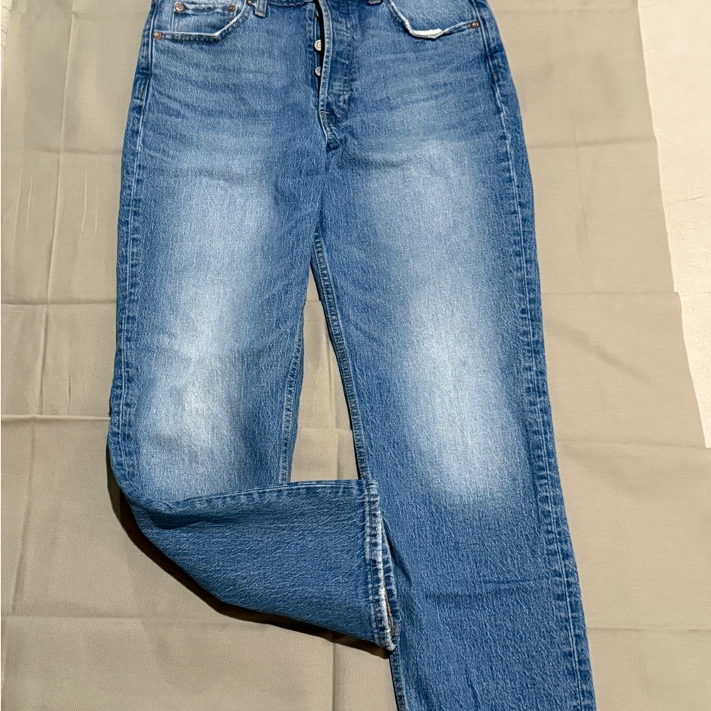 Stylish Blue Boyfriend Jeans for Women